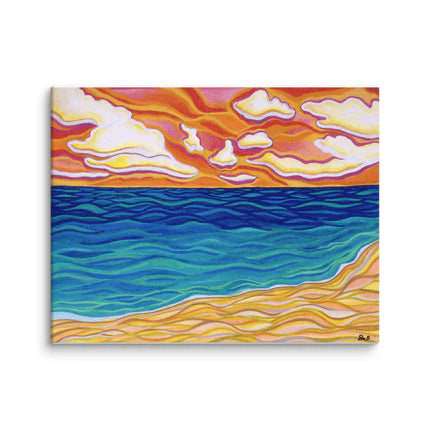 Sunset walk (Canvas)