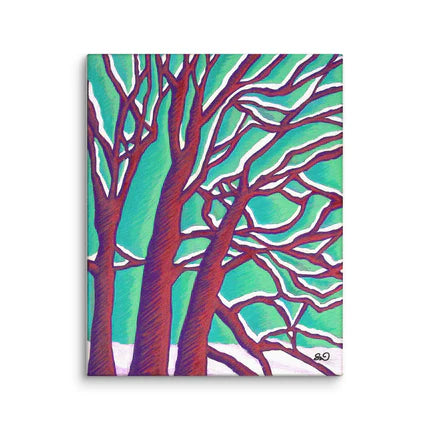 Winter trees (Canvas)