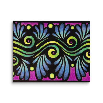 Artsy Swirls (Canvas)