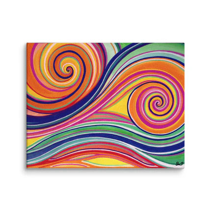 Swirls of Color (Canvas)
