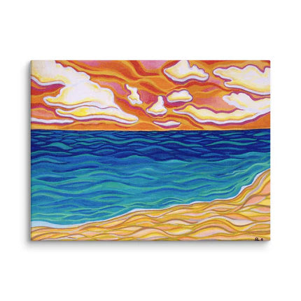 Sunset walk (Canvas)